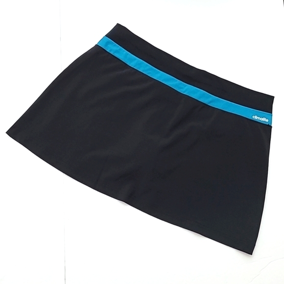 Adidas Climalite Athletic Skort Black & Teal Size Medium - Picture 4 of 13